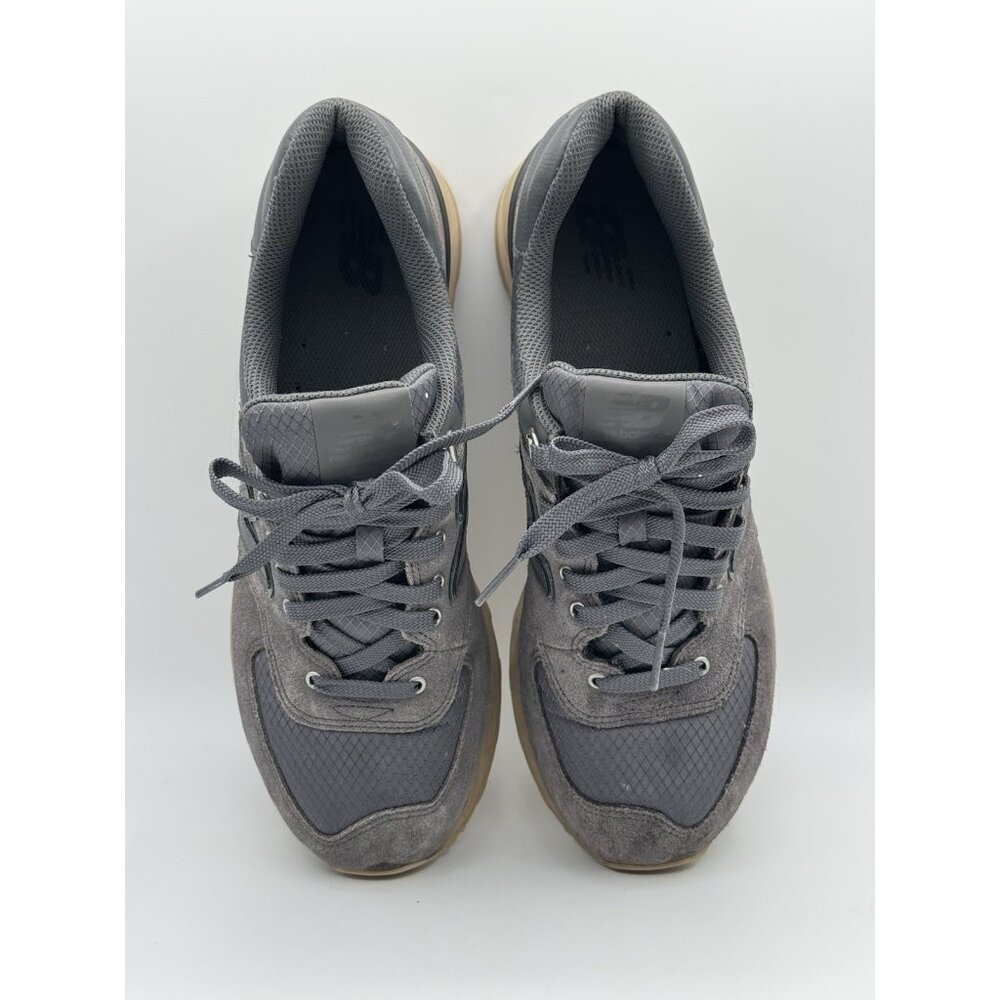New Balance 574 ML574PKQ Men's Grey Beige Suede Size 9.5 - Picture 6 of 10